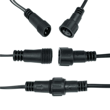 Ghirlanda luminoasa tip perdea Premium 500 LED-uri, 22,5m, 30Wati, interior/exterior, cu flash, alb cald (galben) [9]