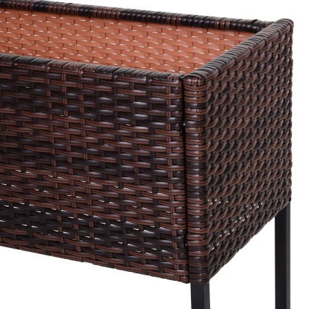  Ghiveci Efect Rachita cu Raft Maro (70cm x 30cm x 72cm) [7]