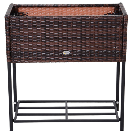  Ghiveci Efect Rachita cu Raft Maro (70cm x 30cm x 72cm) [3]