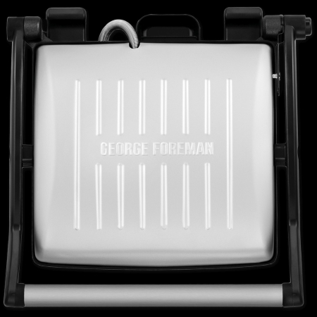 Gratar electric George Foreman Flexe Grill, placi detasabile, suprafata antiaderenta, colectare grasime, negru [1]