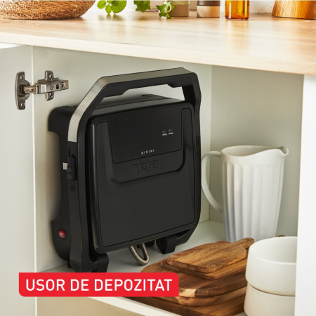 Gratar electric multifunctional Tefal Inicio Panini Maker & Grill GC271810, 2180W, pana la 6 persoane, suprafata antiaderenta de gatit 29x26 c [7]