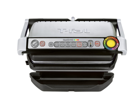 Gratar electric OptiGrill+ GC712D34, 6 programe, senzor automat, mod manual 4 nivele, placi antiaderente din aluminiu turnat, tava colectare lichid [3]