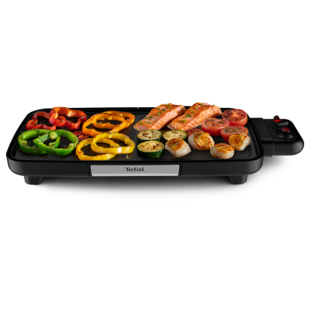 Gratar electric Plancha Booster CB641810, Power Boost, termostat 5 nivele, suprafaţa antiaderenta Resist+, Thermo-Spot®, negru [5]