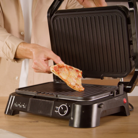 Gratar electric Tefal SuperGrill 3 in 1 GC510DE0, 2000W, indicator gatire, placi detasabile cu invelis antiaderent, 3 trepte temperatura, funct [10]