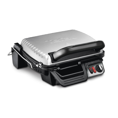 Aparate de gatit & desert - Gratar electric Tefal Ultra Compact 600 Comfort GC306012, 2000W, 3 pozitii, termostat ajustabil, placa din aluminiu detasabile