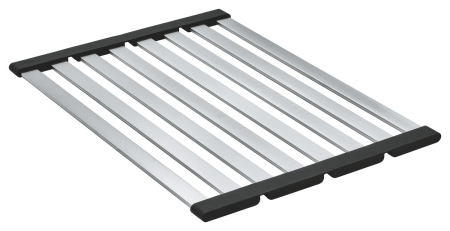Accesorii dus - Gratar pliabil Grohe 40854SD0, . 490 x 350 mm, otel inoxidabil, crom