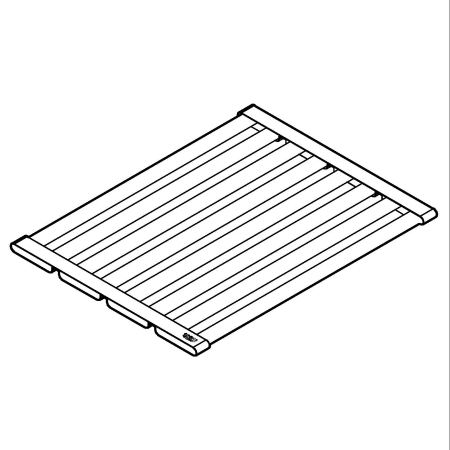Gratar pliabil Grohe 40856DL0, 450 x 348 mm, otel inoxidabil, mat, cupru [3]