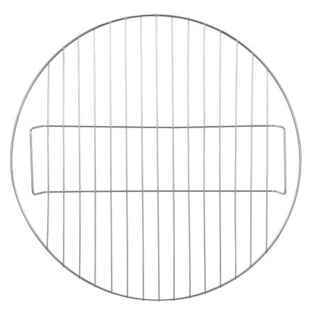 Gratar portabil pe carbuni cu capac, raft inferior si reglare ventilatie, din otel, diametru gratar 41 cm [11]