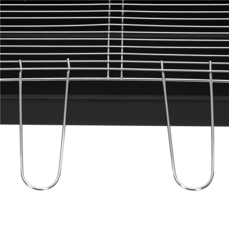 Gratar portabil pe carbuni cu rotisor, rafturi laterale, suprafata gatire reglabila pe 5 niveluri, 95x41x78 cm [10]
