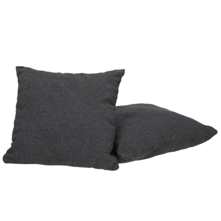 Hamac tip leagan suspendat pentru casa sau gradina, gri inchis cu perne, 130x100cm, 150kg [13]