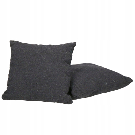 Hamac tip leagan suspendat pentru casa sau gradina HM19, gri deschis cu perne, 130x100cm, 150kg [8]