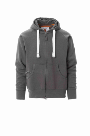 Scule & unelte - Hanorac cu gluga 70% bbc + 30% polyester 300 gr/mp Dallas+ pentru AI2, Smoke, marime S