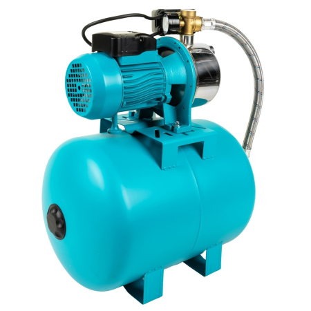 Hidrofor 0.9 KW Detoolz DZ-P123-G02, Debit Maxim 3300L/h, Inaltime Maxima Pompare 45M, Corp Pompa Inox, Butelie 50L [8]