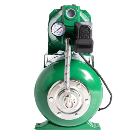 Hidrofor Micul Fermier 1.5 kW, debit maxim 3000l/h, inaltime maxima de pompare 53m, corp pompa fonta, capacitate vas expansiune 24 litri [7]