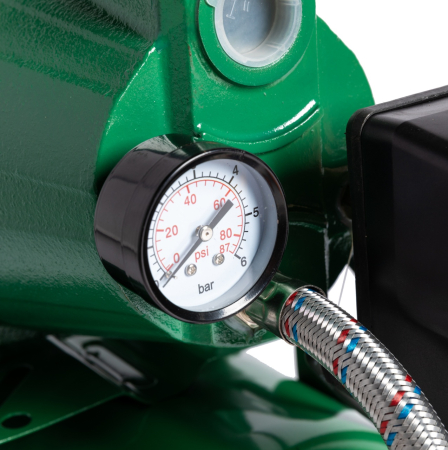 Hidrofor Micul Fermier 1.5 kW, debit maxim 3000l/h, inaltime maxima de pompare 53m, corp pompa fonta, capacitate vas expansiune 24 litri [6]