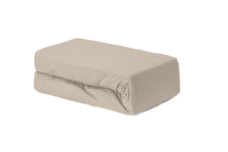 Cearceafuri de pat - Husa Brius Bumbac Organic, 100x200, 100% bumbac organic, Material moale si prietenos cu pielea, Bej