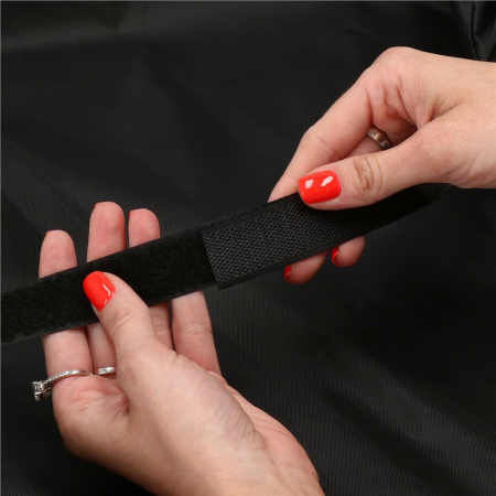 Husa de protectie pentru gratar, tesatura oxford impermeabila, protectie UV, 100x66x80 cm, negru [13]