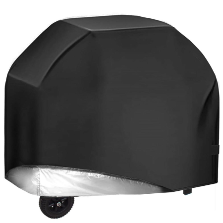 Husa de protectie pentru gratar, tesatura oxford impermeabila, protectie UV, 100x66x80 cm, negru [8]
