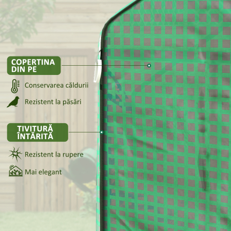  Husa de Rezerva pentru Sera Tunel, Verde [3]