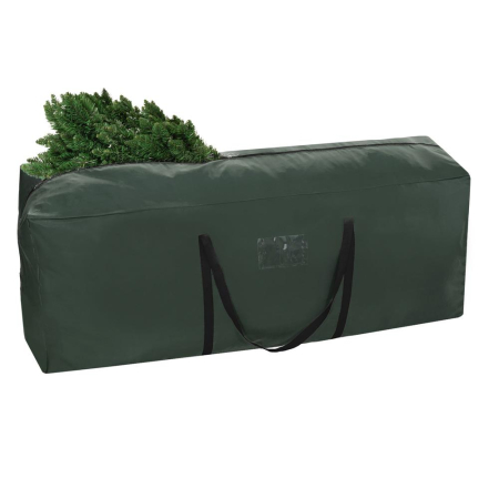 Husa depozitare brad artificial 125x50x40 cm, poliester, verde [2]