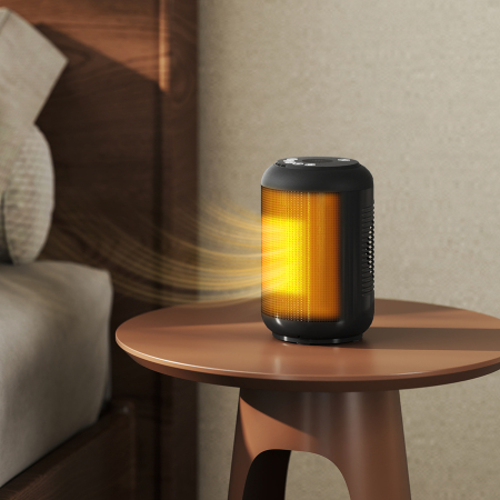  incalzitor electric cu 3 moduri si temporizator 24h, 14x14x21.5 cm, Negru [1]