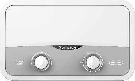 Incalzitor electric instant Ariston Aures Slim Flow 5.5kW, alimentare un singur punct, kit dus inclus [2]