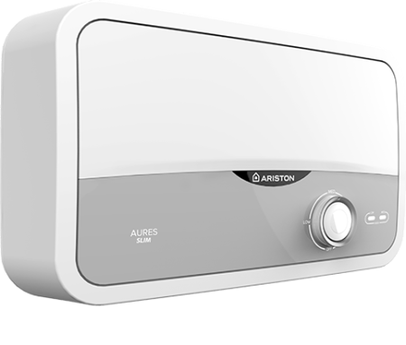Incalzitor electric instant Ariston Aures Slim Multi 3.5kW, alimentare multipunct, design compact italian [1]