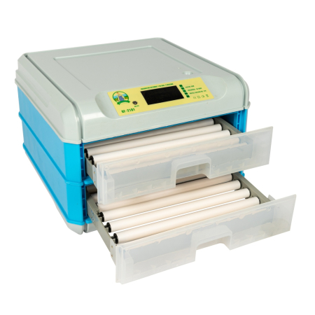 Incubator electric Micul Fermier capacitate 128 oua, 2 etaje, alimentare 220V/12V [2]