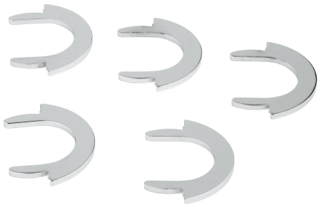 Accesorii baie - Inel blocaj Grohe 0485300M, pentur baterie cu pipa pivotanta, 5 bucati, metalic
