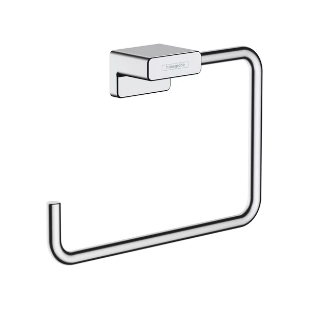 Cuiere si suporturi prosoape - Inel portprosop Hansgrohe AddStoris crom lucios