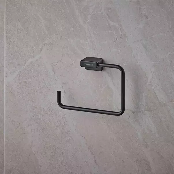 Inel portprosop Hansgrohe AddStoris negru mat [2]