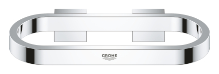 Baie - Inel prosop Grohe 41035000, Selection, tip instalare pe perete, design modern, fixare sigura, crom