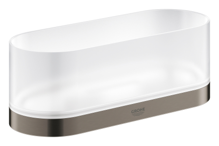 Inel prosop Grohe 41035AL0, Selection, 200 mm, pe perete, metal, mat, grafit [5]