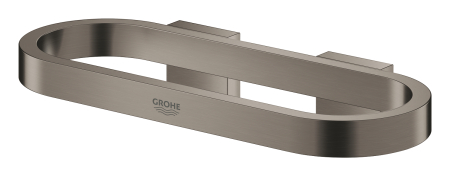 Inel prosop Grohe 41035AL0, Selection, 200 mm, pe perete, metal, mat, grafit [2]