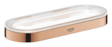 Inel prosop Grohe 41035DA0, Selection, 200 mm, pe perete, metal, lucios, cupru [3]
