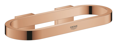 Accesorii baie - Inel prosop Grohe 41035DA0, Selection, 200 mm, pe perete, metal, lucios, cupru