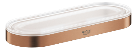 Inel prosop Grohe 41035DL0, Selection, 200 mm, montare pe perete, fixare ascunsa, mat, cupru [3]