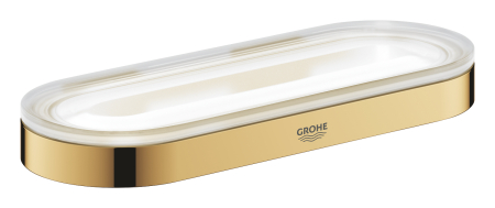 Inel prosop Grohe 41035GL0, Selection, 200 mm, pe perete, metal, lucios, auriu [3]