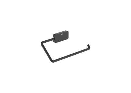Cuiere si suporturi prosoape - Inel prosop Roca Sonata, pe perete, 208 mm, metal, mat, negru, A817728NB0