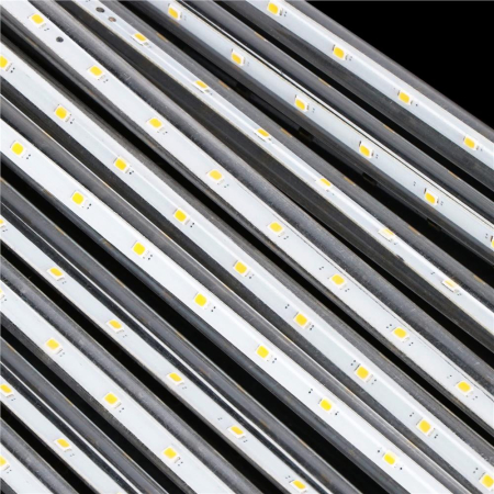 Instalatie de Craciun, 10 tuburi, 50cm, 480 LED, ploaie de meteoriti, alb [7]