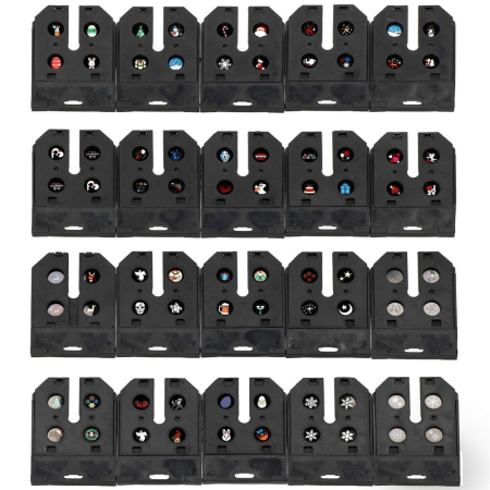 Instalatie de exterior, proiector laser, 20 moduri de iluminare multicolor [16]