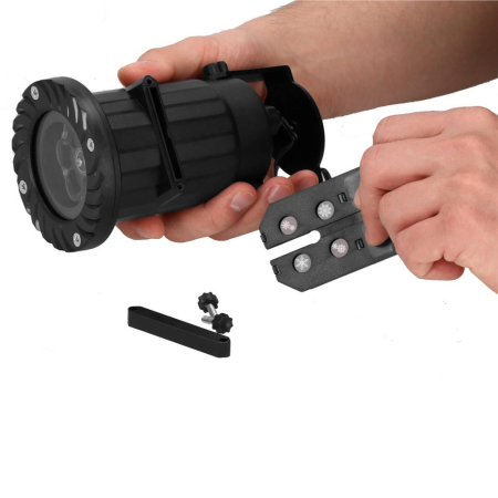 Instalatie de exterior, proiector laser, 20 moduri de iluminare multicolor [6]