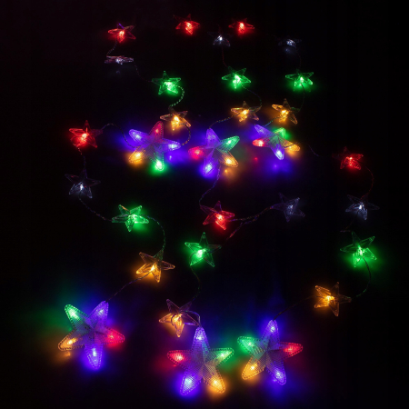 Instalatie lumina tip perdea cu 180 LED-uri, 2m, pentru interior/exterior, iluminare multicolor [13]