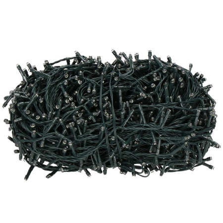 Instalatie lumini pentru bradul de Craciun, 31,5 metri, 500 LED-uri, albastru [10]