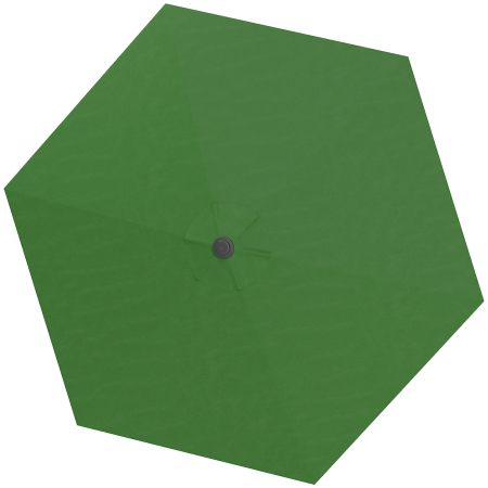Prelate, pavilioane, umbrele terasa -  invelis de Schimb pentru Umbrela cu Orificii de Aerisire, Ø300 cm, Verde