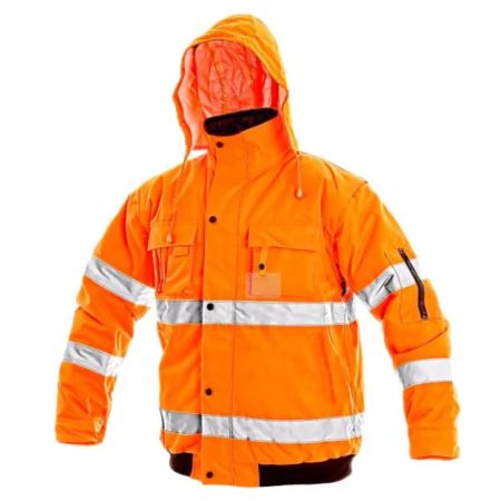 Scule & unelte - Jacheta Canis Leeds, 70% Bumbac + 30% Poliester, Portocaliu, marime S