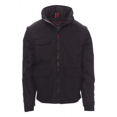 Jachete, bluze & hanorace - Jacheta de iarna Payper Escape, ripstop pongee 100% polyester, Black, marime L