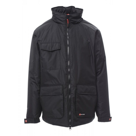 Scule & unelte - Jacheta de iarna Payper Renegade Mid, 100% poliester pongee ripstop, Black/Steel Grey, marime L