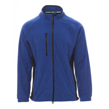 Jachete, bluze & hanorace - Jacheta fleece Payper Aspen+, Polar Fleece 100% polyester, Royal Blue/Black, marime L