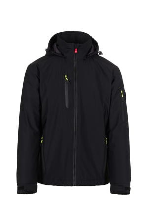 Echipamente protectia muncii - Jacheta softshell de iarna Payper Creek Ultralite Pad pentru AI2, Black/Black, marime 3XL